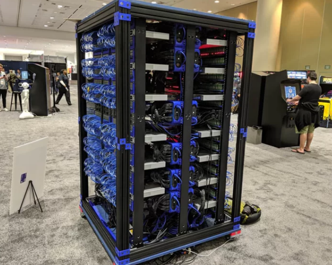 甲骨文的新超级计算机拥有1,060个RaspberryPis