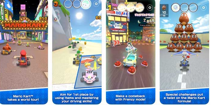 MarioKartTour在Android和iOS上推出免费游戏