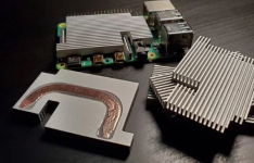 发烧友开发了第一款具有直接接触式热管的薄型Raspberry Pi 4散热器