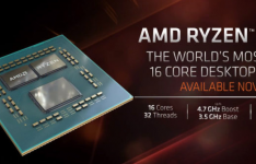 AMD锐龙9 3950X旗舰级16核主流液冷优化CPU宣布价格为749美元