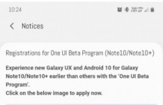 三星Galaxy Note10在印度获得基于Android 10的One UI 2.0 Beta