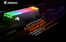 Aorus宣布其第二代RGB内存包括虚拟DIMM
