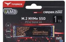 T-Force Cardea Zero Z440 PCIe NVMe Gen4 x4 M.2 SSD是不可忽视的力量