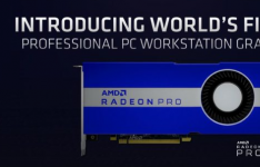 带有Navi 10 GPU的AMD Radeon Pro W5700发布
