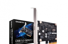 技嘉推出全球首款USB 3.2 PCIe扩展卡