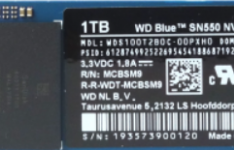 WD Blue SN550 1TB SSD评估