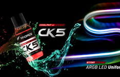 TEAMGROUP发布了他们的第一个冷却液和一个ARGB Lightstrip T-Force CK5和ARGB LED均匀带