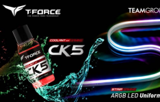 TEAMGROUP推出T-FORCE冷却剂套件CK5和ARGB LED灯带