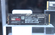 三星980 PRO PCIe 4.0 SSD在2020年国际消费电子展上展出