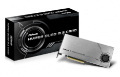 华擎推出Hyper Quad M.2 SSD PCIe 4.0扩展卡