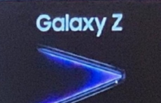 三星Galaxy Z的促销海报弹出