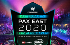 Acer Predator PAX East After Party的5年级可能是迄今为止最好的一年