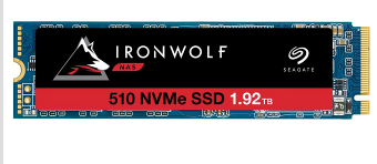 希捷发布快速可靠的IronWolf 510 PCIe Gen3 M.2 NVMe NAS SSD