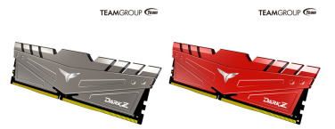Team Group宣布推出32GB T-Force Vulcan和Dark Z DDR4内存模块