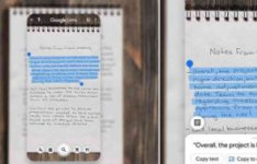 谷歌Google Lens能够将文本从纸张复制到计算机