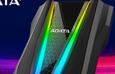 ADATA HD770G是具有RGB LED的军用级坚固耐用外部硬盘
