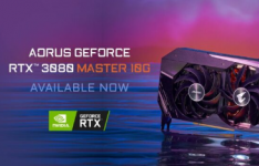 技嘉的第一张AORUS GeForce RTX 3080 Master在10分钟之内售罄