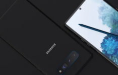 展示新三星Galaxy Note 20外观的第一个设计