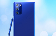 三星Galaxy Note 20神秘蓝色变种在欧洲市场推出