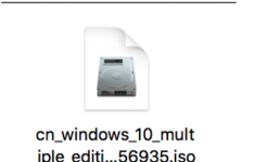 分享win10镜像文件安装mac的方法