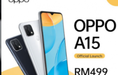 OPPOA15智能手机似乎已在马来西亚正式发布