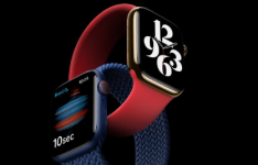 苹果WatchSeries6配备了新的血氧传感器等