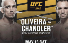 UFC262将可在Hulu上流式传输