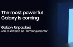 GalaxyUnpacked2021邀请挑逗最强大的Galaxy