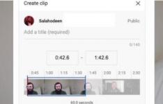 YouTubeClips测试类似Twitch的视频片段共享