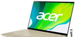 AcerSwift5获得英特尔Evo平台认证内置第11代英特尔酷睿