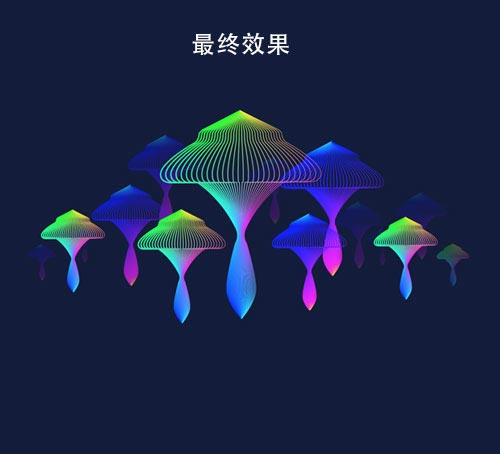 AI如何制作蘑菇云，AI制作简单的炫酷蘑菇云教程插图9