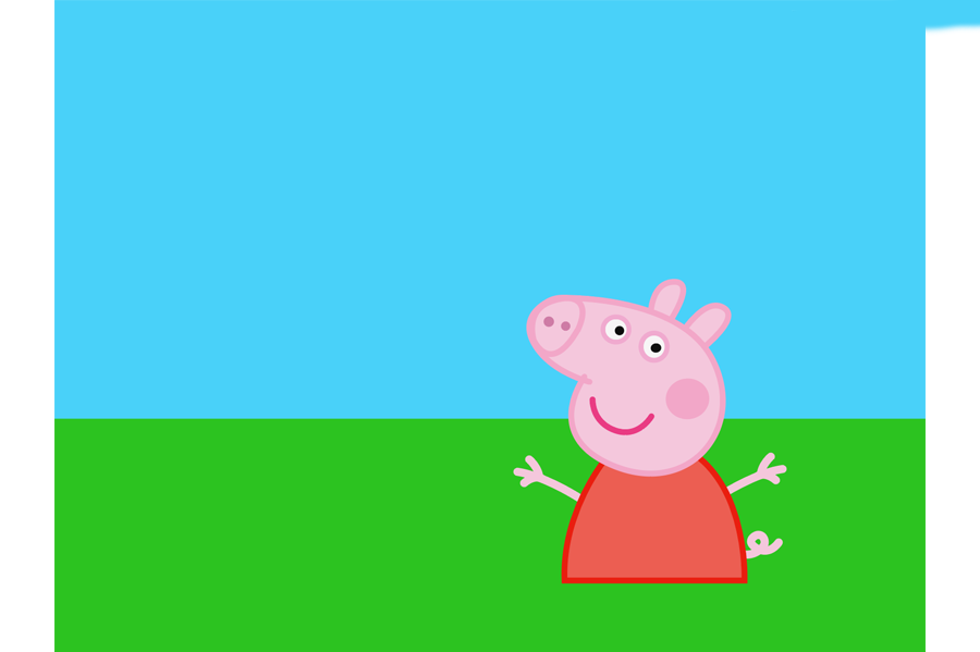 绘制卡通风格人物小猪佩奇和小猪乔治,AI教程插图9