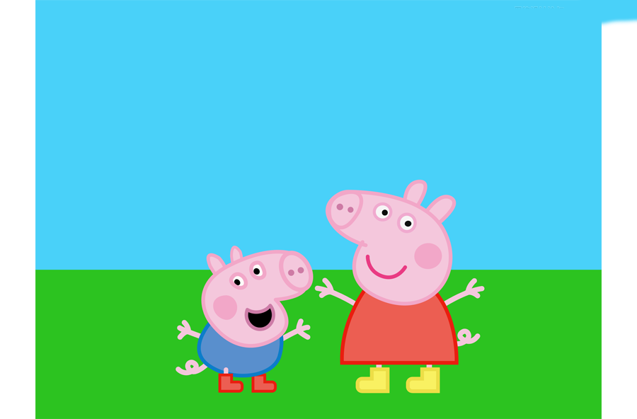 绘制卡通风格人物小猪佩奇和小猪乔治,AI教程插图13
