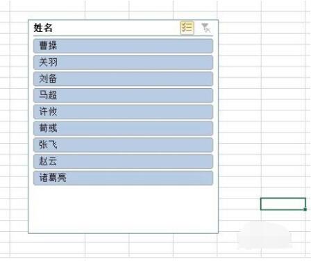 Excel2019透视表怎样使用切片器，Excel2019透视表使用切片器教程插图5