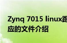 Zynq 7015 linux跑起来之SD分区并放入对应的文件介绍