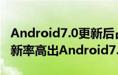 Android7.0更新后占有率不到5%？ios10更新率高出Android7.015倍！原因是什么？